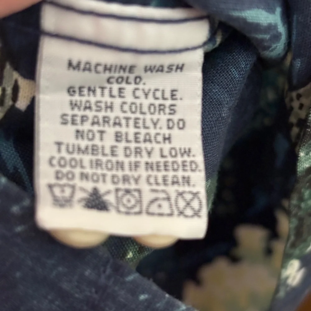 NWOT Reyn Spooner Catalina Spooner Cloth blue men’s XL - Picture 7 of 8